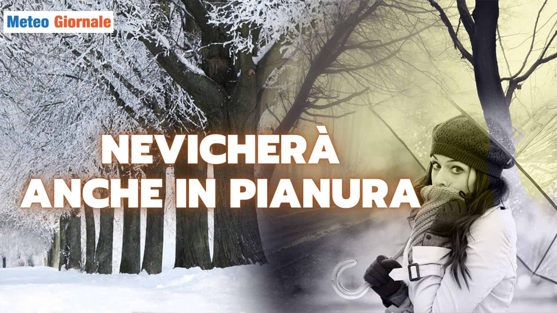 Meteo: impulsi freddi artici a ripetizione, pieno di NEVE sulle Alpi e nevicate fino al piano