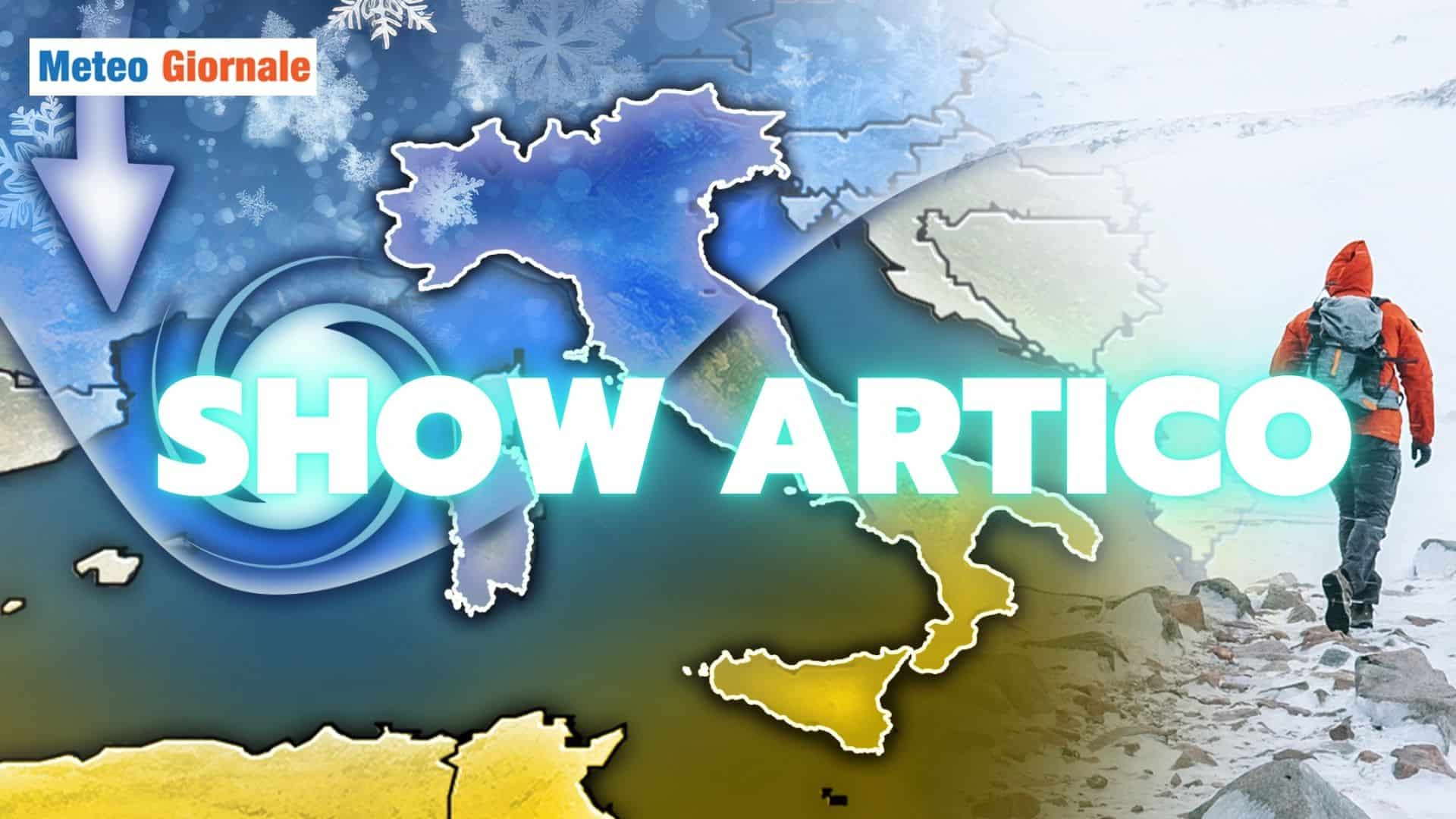 Meteo: tutto fino al weekend e dopo… lo show artico