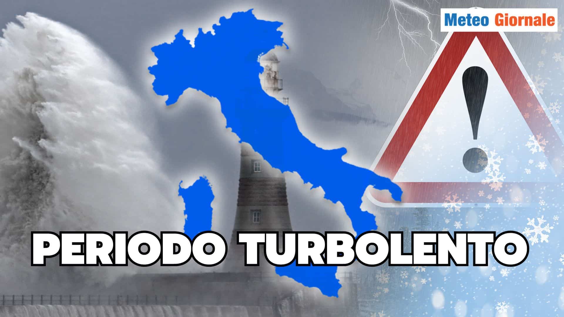 METEO invernale: tre ondate di freddo con neve previste fino a dicembre