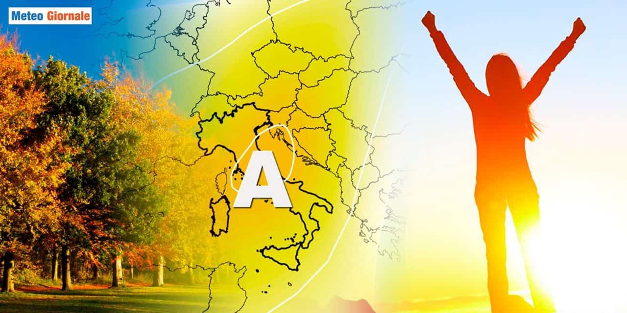 Meteo: nel weekend torna l'alta pressione, ecco il tempo di Sabato e Domenica