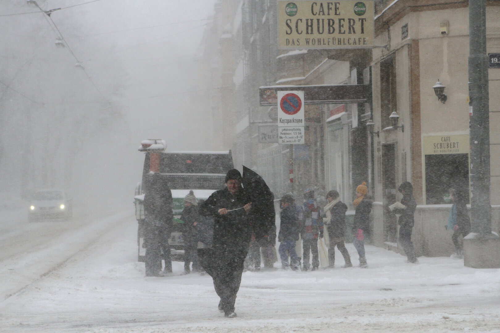 Mezzo metro di neve fresca in Austria, la tempesta porta il caos