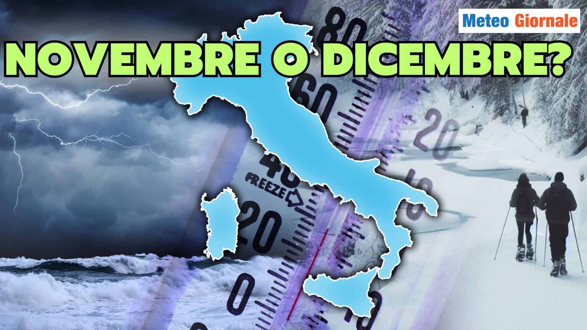 Fine del Caldo anomalo: ecco quando arriverà il METEO d'Inverno