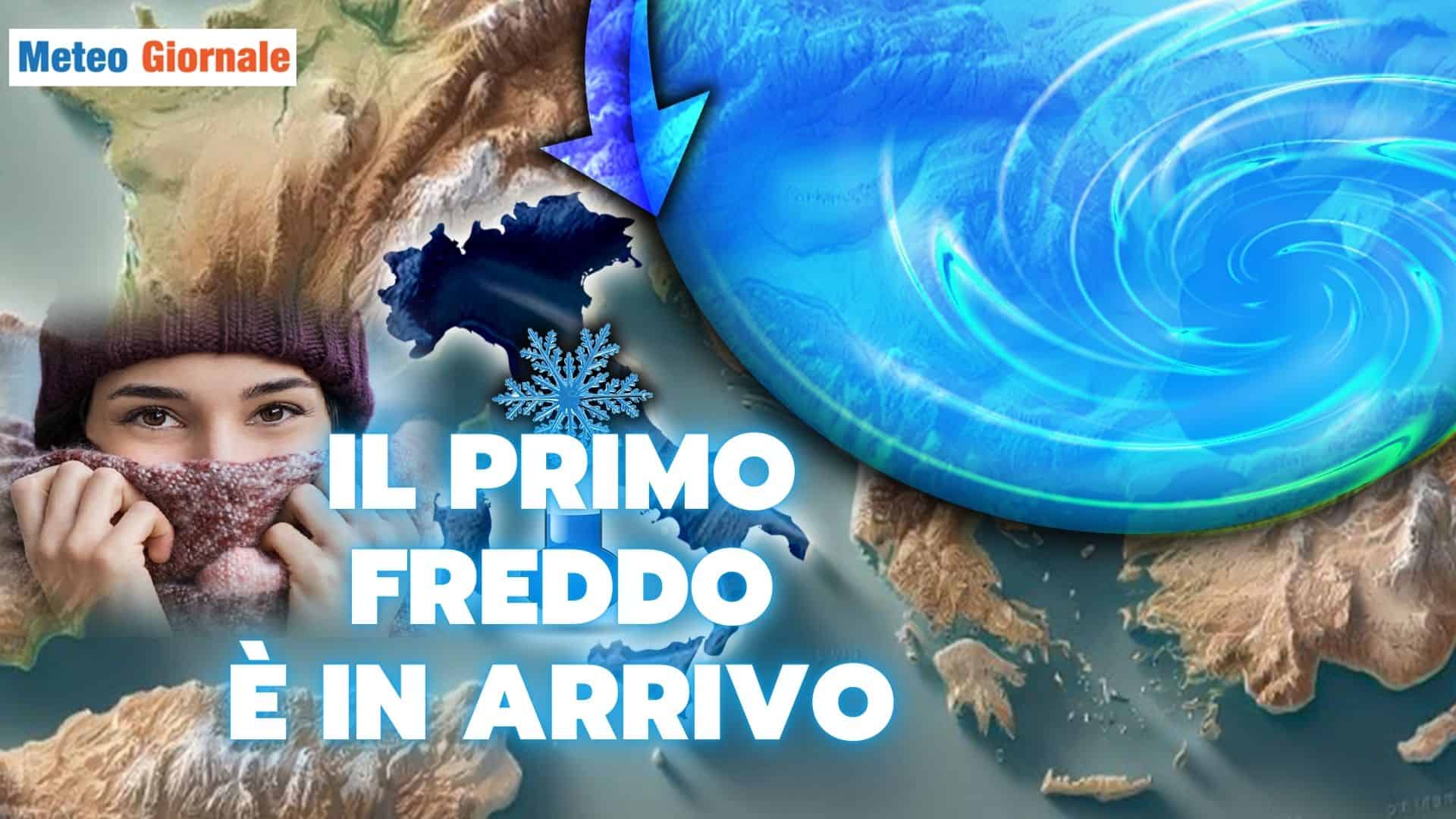Meteo: primo freddo, tutto confermato, dalla prossima settimana si fa sul serio