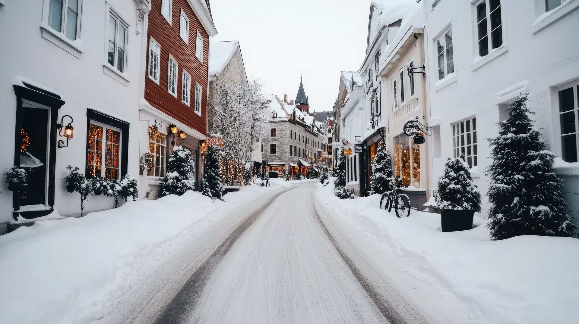 Turismo a Quebec City: immersi in un fiabesco paesaggio invernale