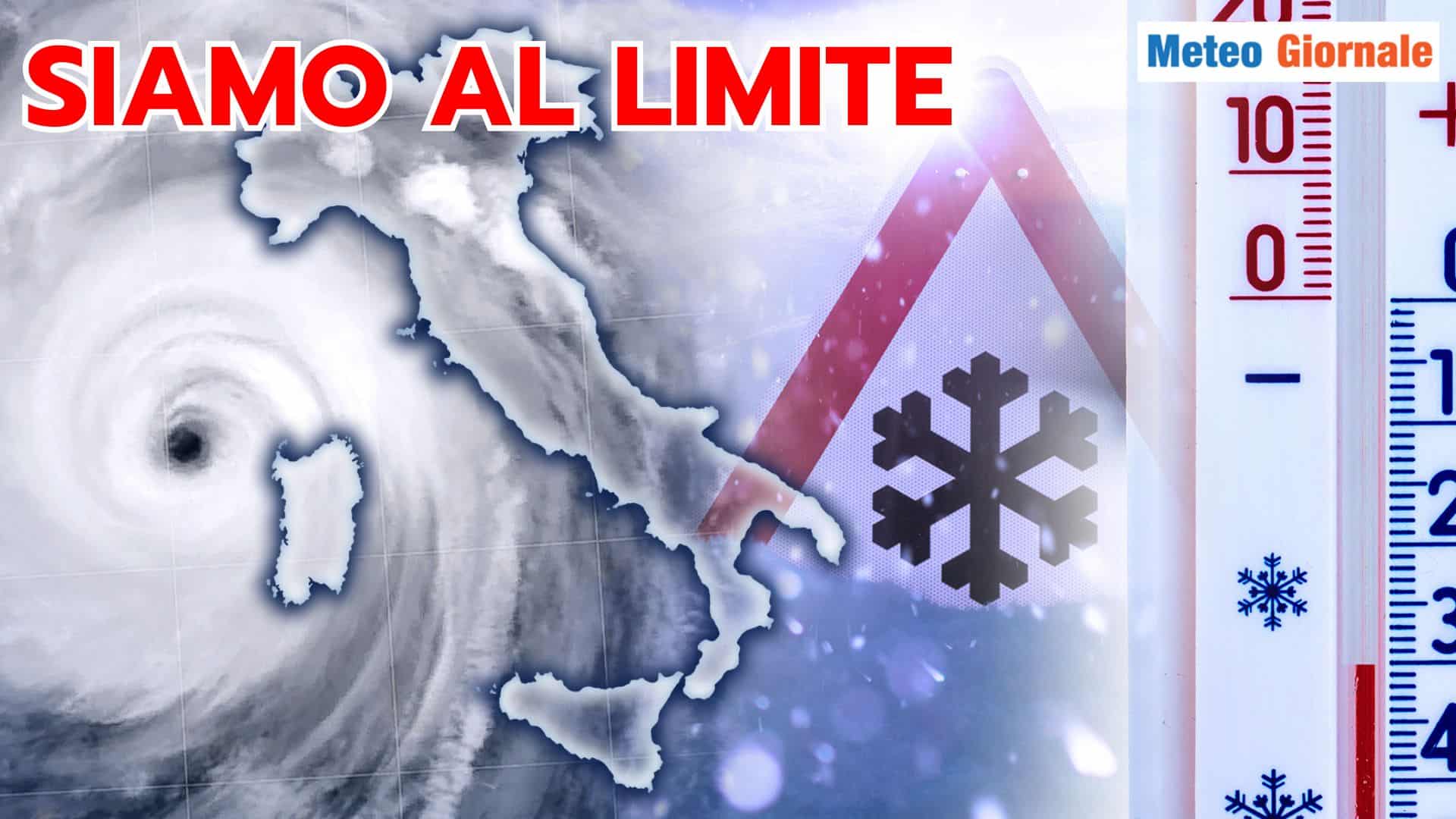 METEO sconvolto da un'irruzione Artica: ci troveremo al limite