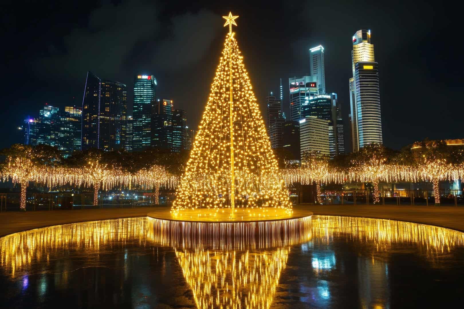 Natale al caldo a Singapore: l’armonia perfetta tra modernità e tradizione