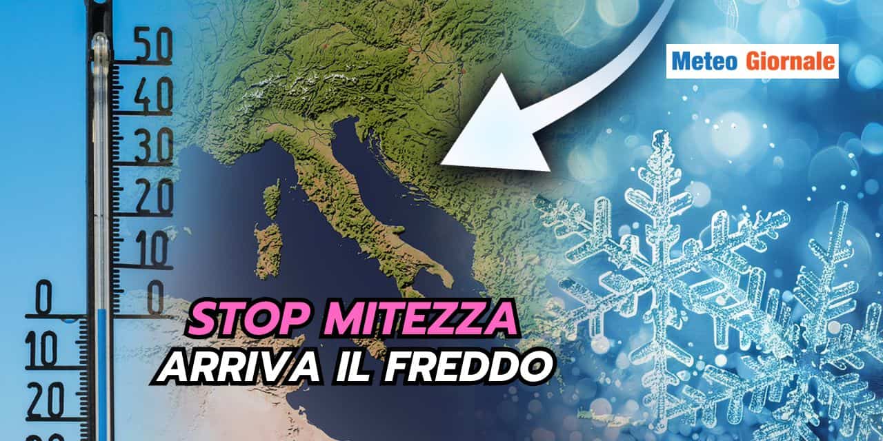 Botta fredda in arrivo! I dettagli meteo