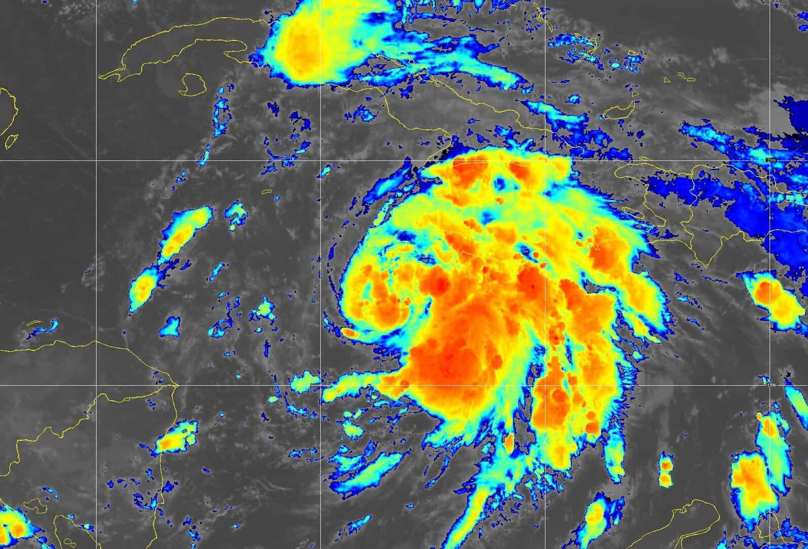 Rafael: un nuovo probabile futuro Uragano minaccia il Meteo dei Caraibi, Cuba e le Cayman in allerta
