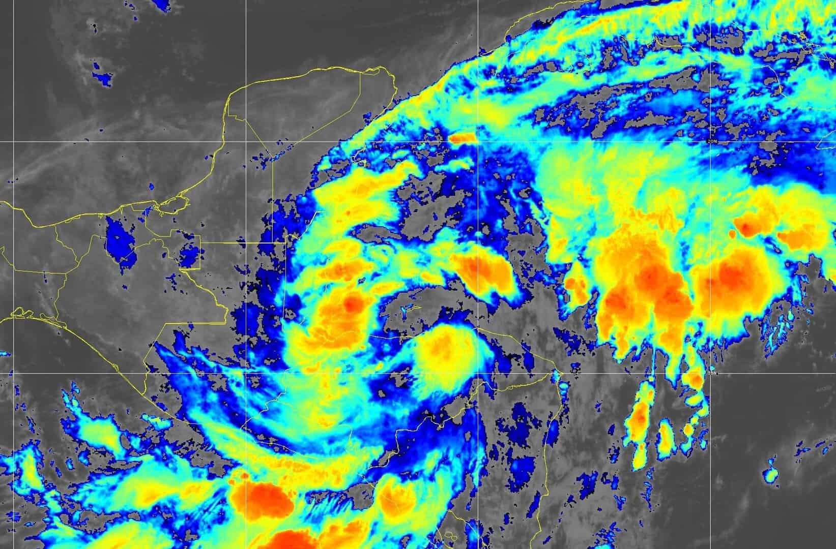 Tempesta tropicale Sara: un diluvio sull'Honduras, rischio inondazioni catastrofiche