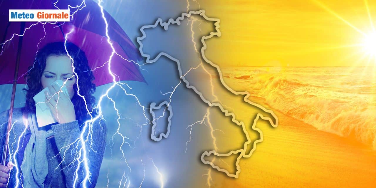 Freddo al Nord, caldo al Sud: Week-End estremo