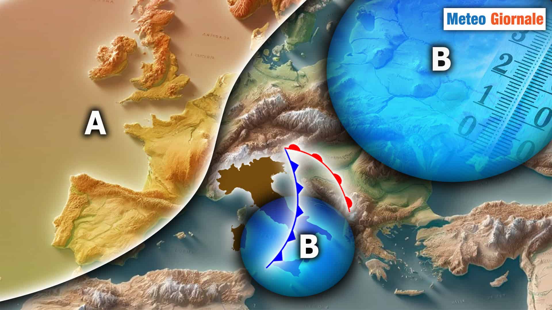 Meteo: Subito un Vortice Ciclonico, poi arrivano Freddo e Neve