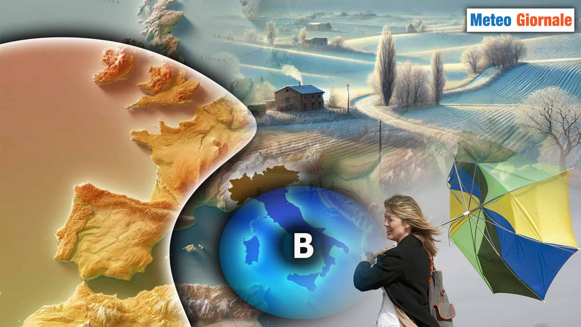 Meteo: Settimana ancora turbolenta, con nuove Piogge e Neve