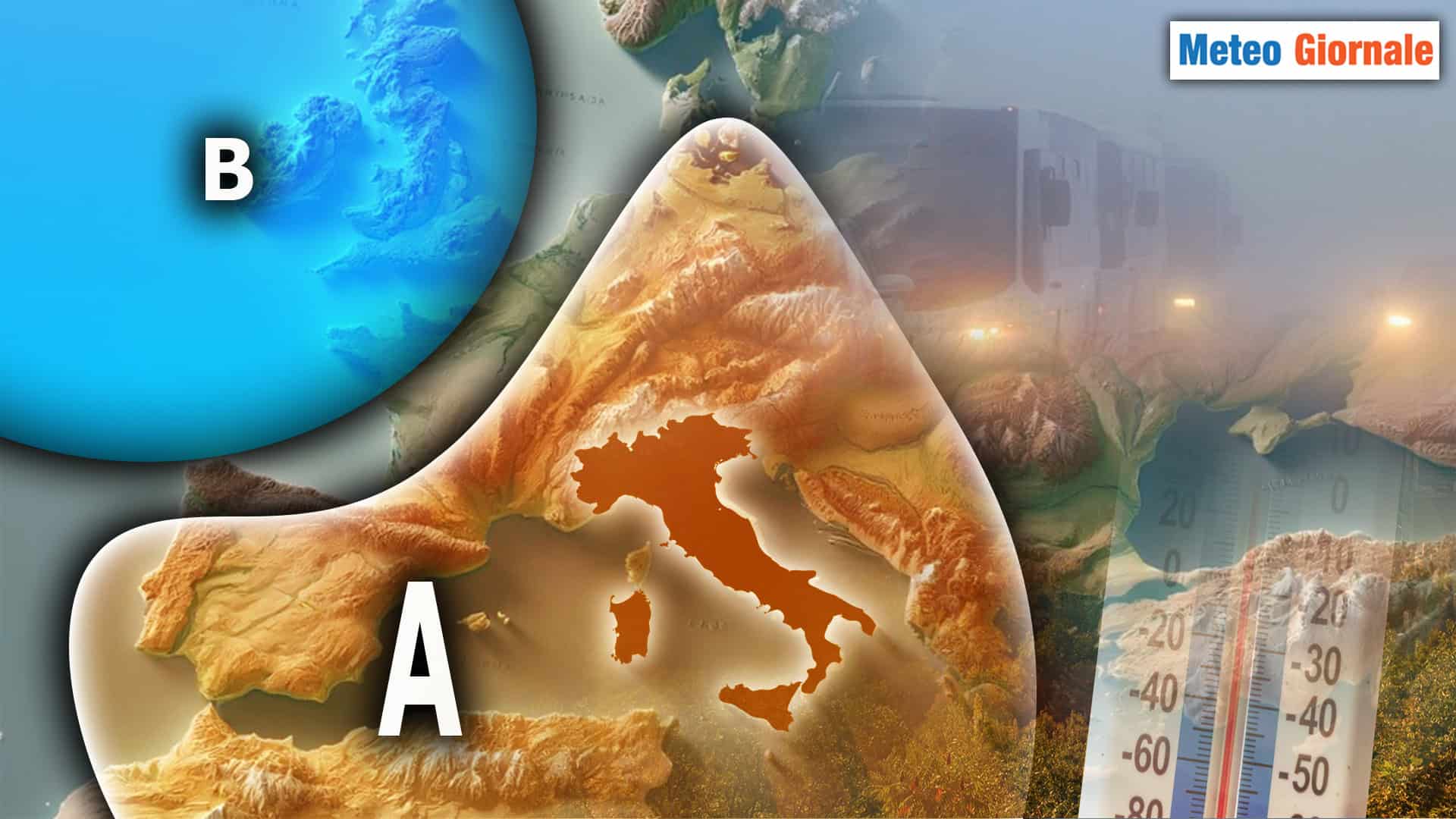 Meteo: Torna l’Anticiclone, Sole e Temperature in aumento