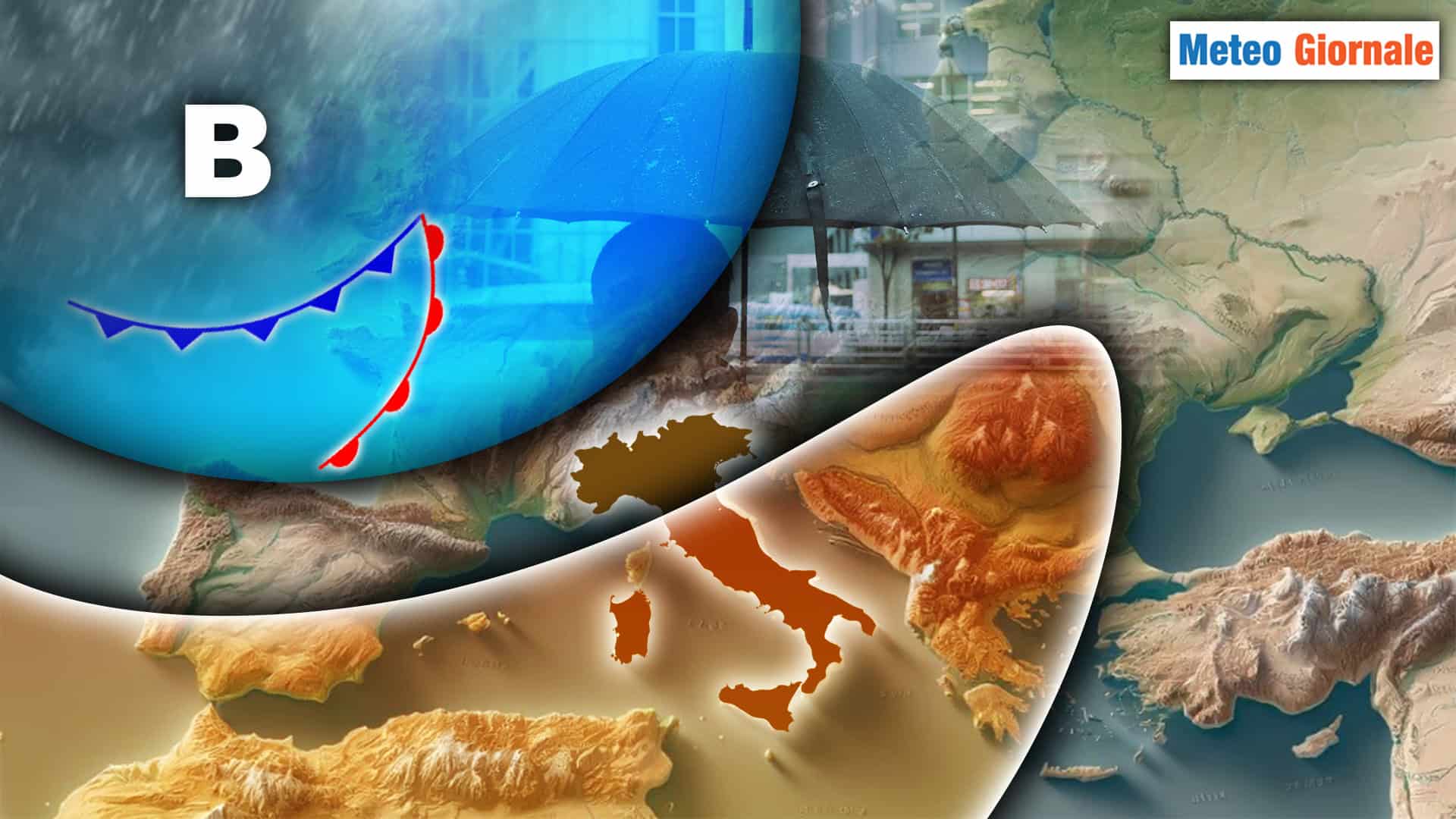 Meteo: Settimana con nuovo Maltempo