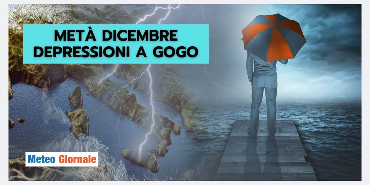 Meteo metà Dicembre: ecco tutte le novità da sapere