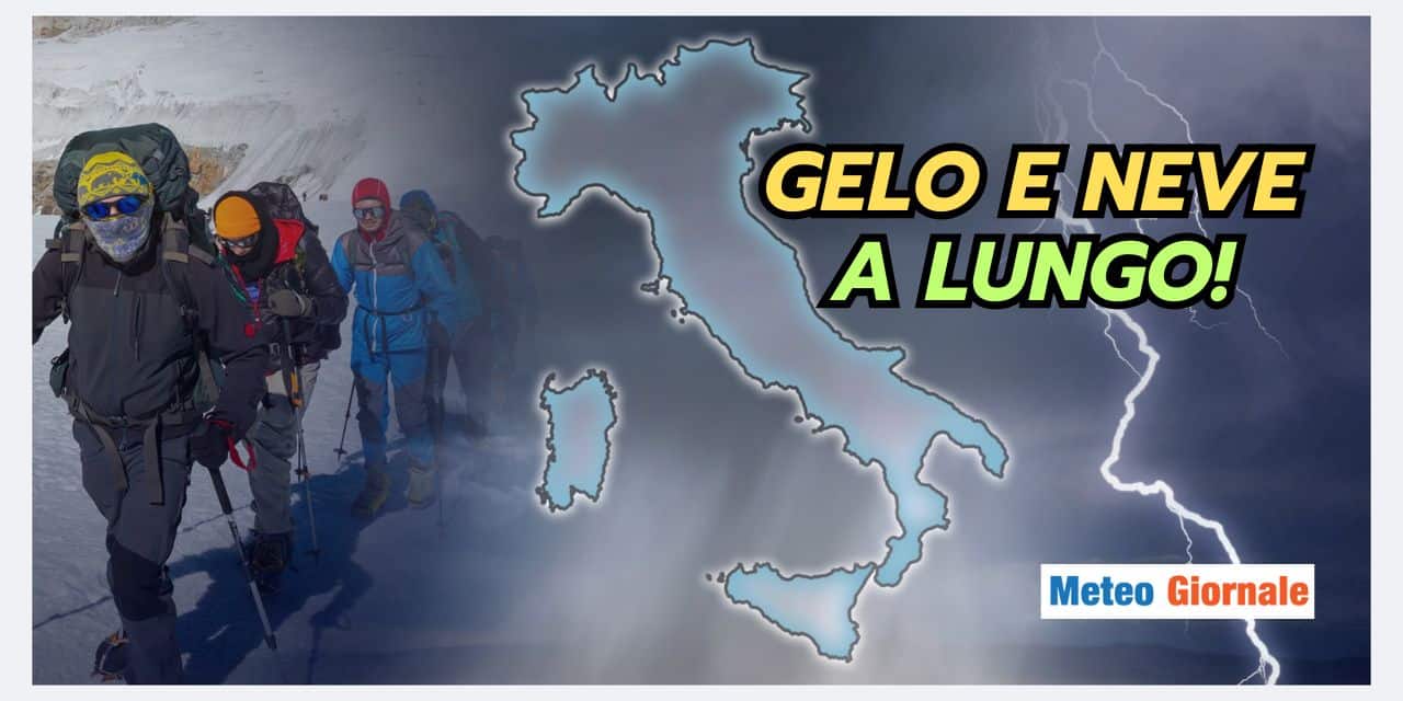 Meteo: la durata del freddo e del maltempo lascia di stucco