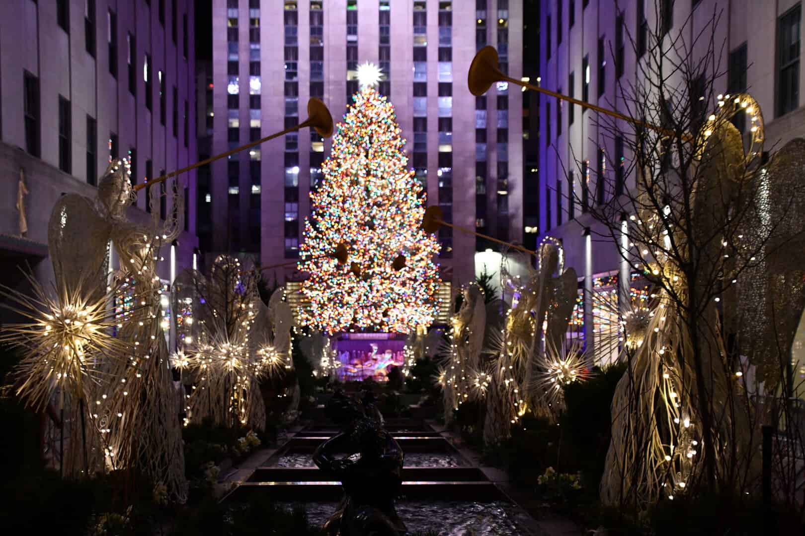 Turismo natalizio a New York. tra le luci di Manhattan