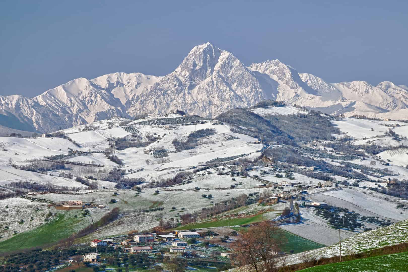 Turismo invernale al Gran Sasso. Sci di fondo, alpino e ciaspolate