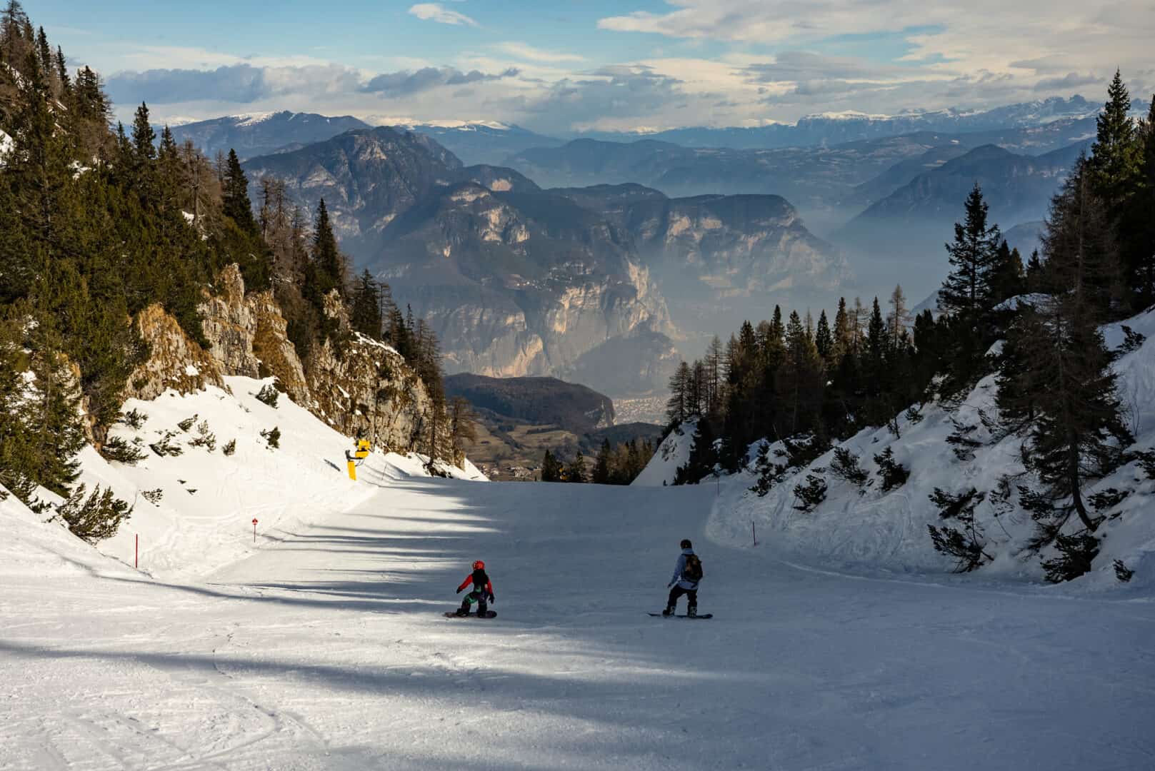 Turismo a Fai della Paganella: sport invernali. Escursioni panoramiche