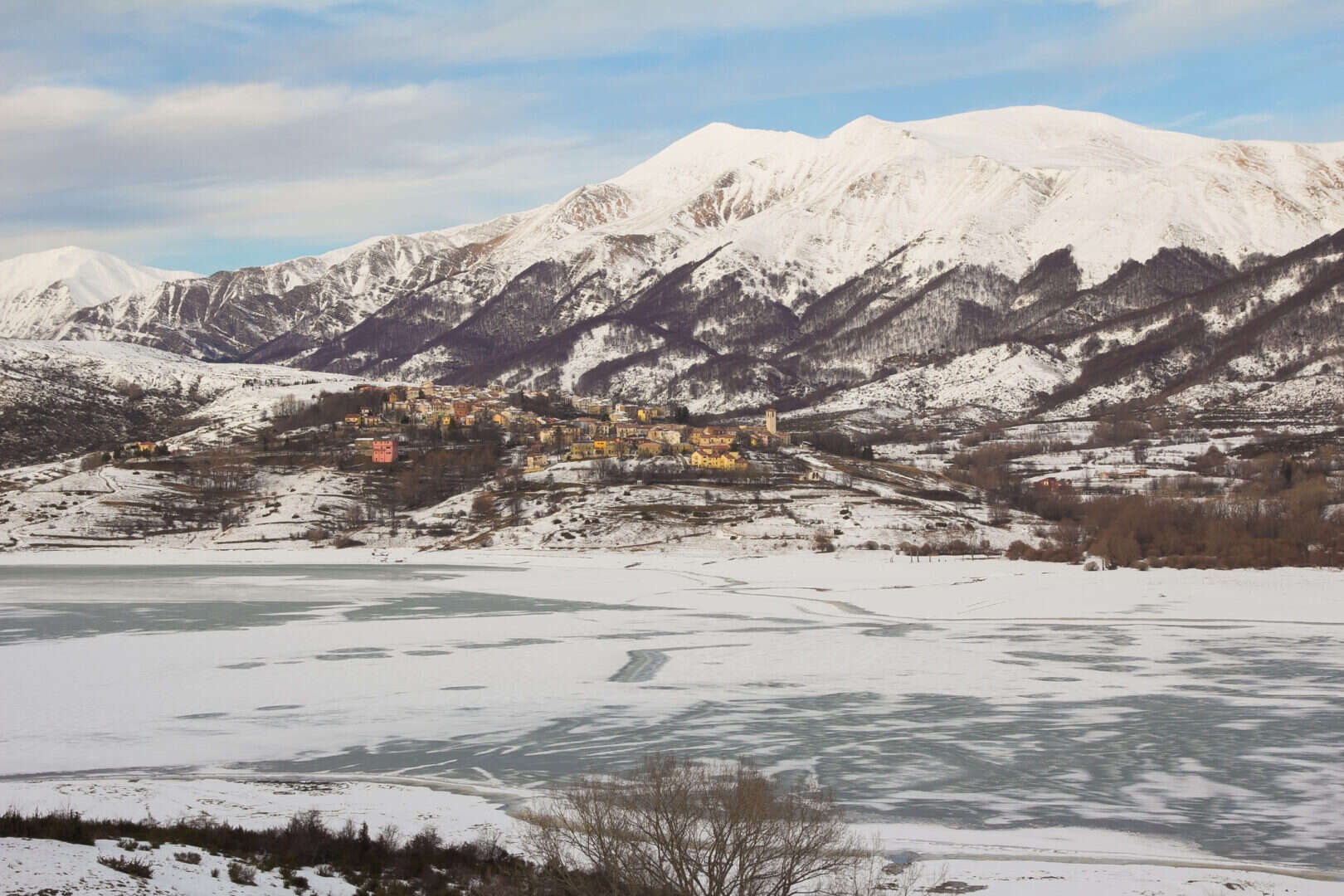 Turismo invernale nei monti della Laga. Tra sci di fondo e ciaspolate