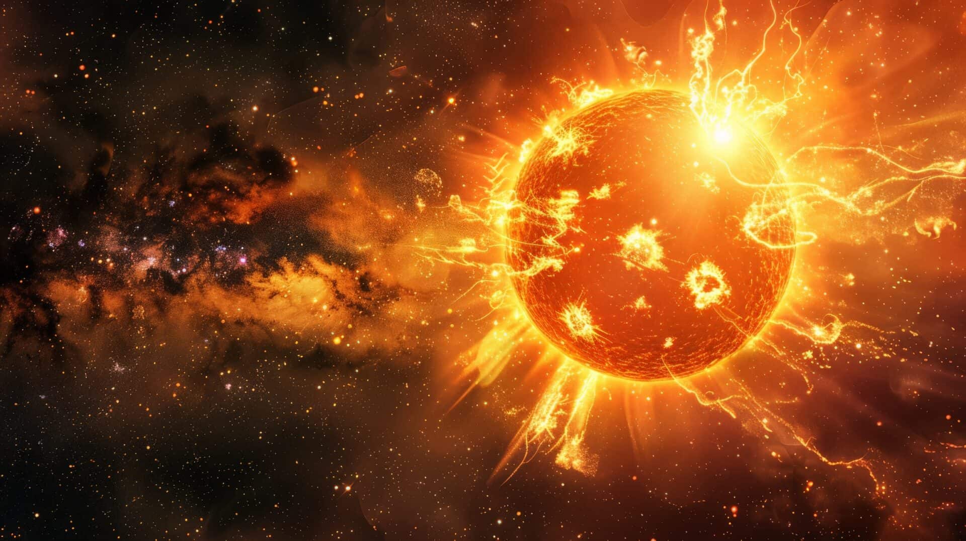 Eruzione solare: un potente brillamento illumina lo spazio, l'impatto sulla Terra