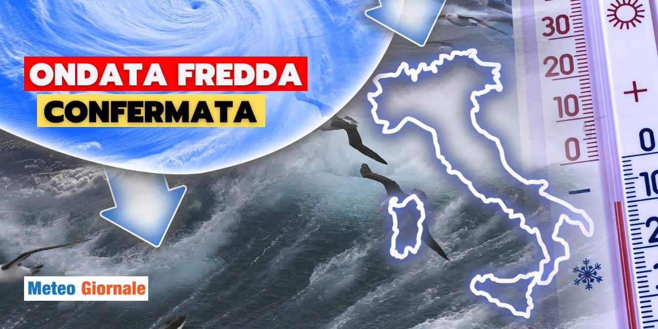 Meteo: saccatura Artica colpirà l’Italia, ecco la data ufficiale