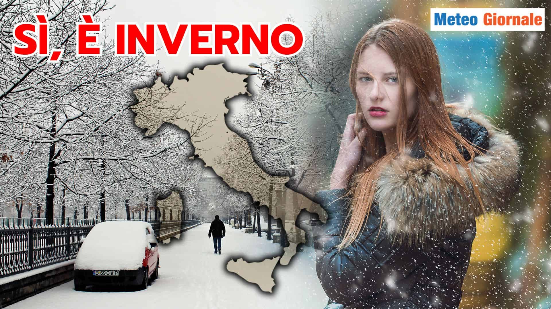 L'Inverno che non ti aspetti è qui, col METEO di una volta