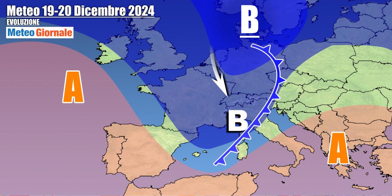 Prévisions Météo sur 7 Jours : retour de la pluie et de la neige, avec des nouveautés importantes en vue de Noël thumbnail