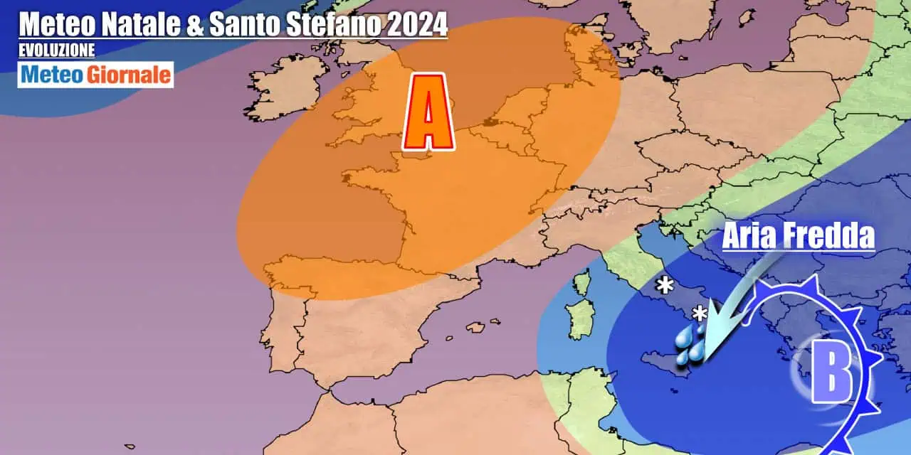Italia in balia di una circolazione fredda per tutte le festività natalizie