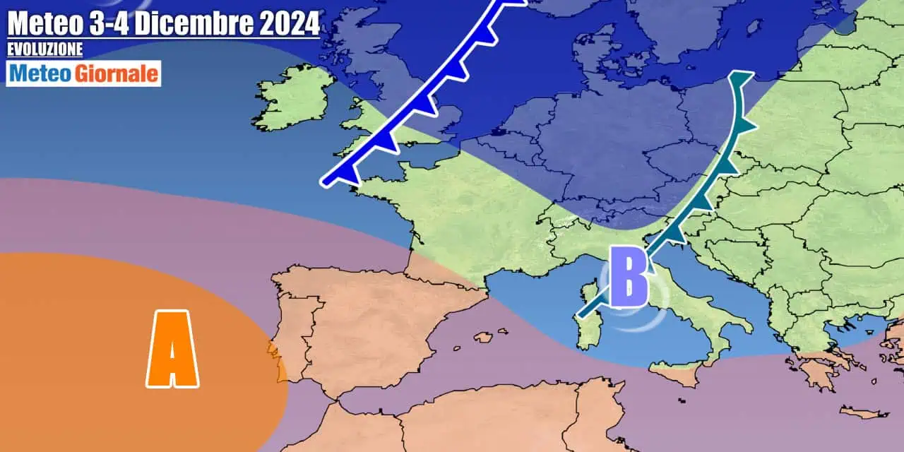 Nuove perturbazioni in arrivo