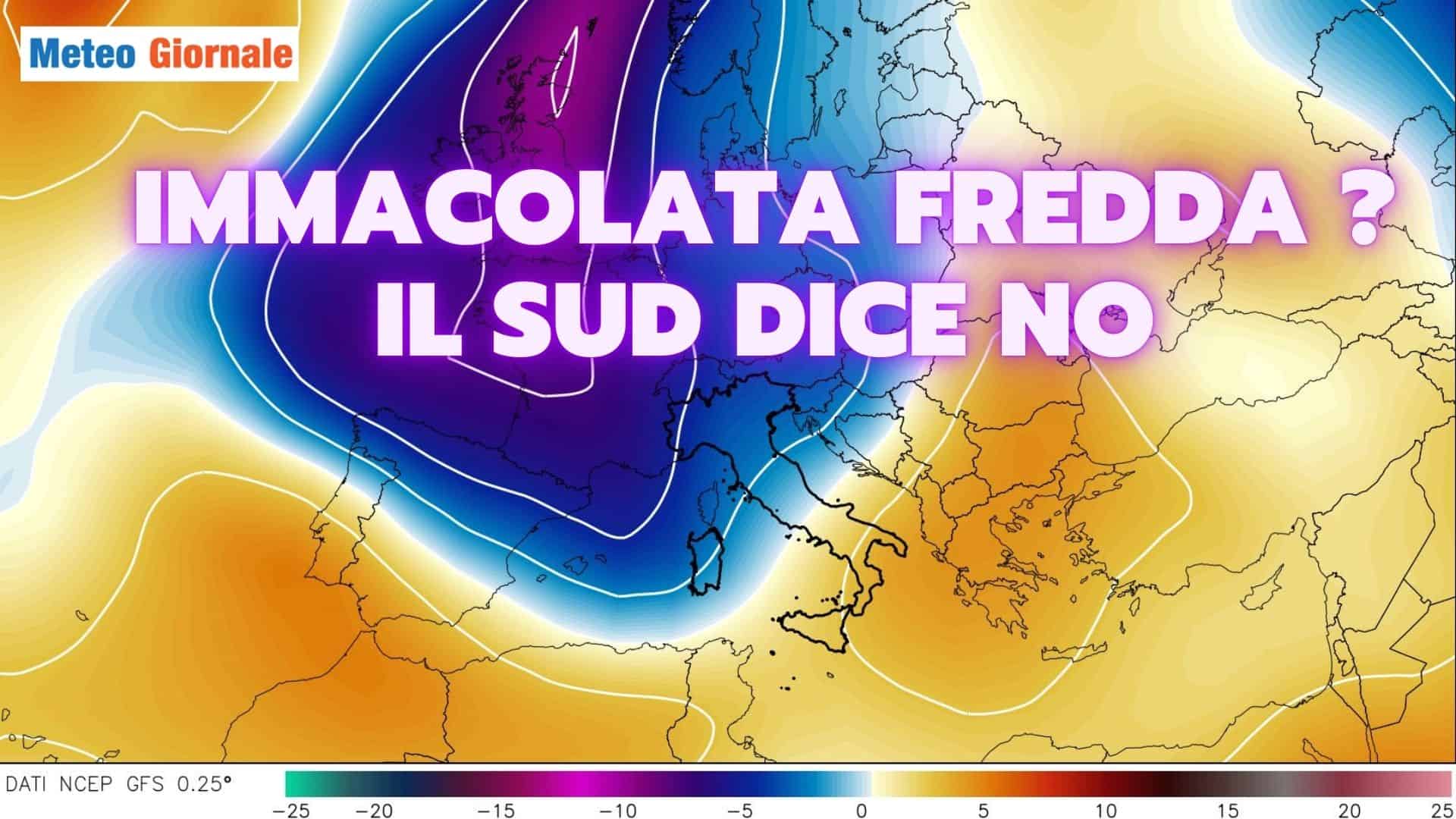 Meteo: Immacolata al freddo? Per molti, non per tutti