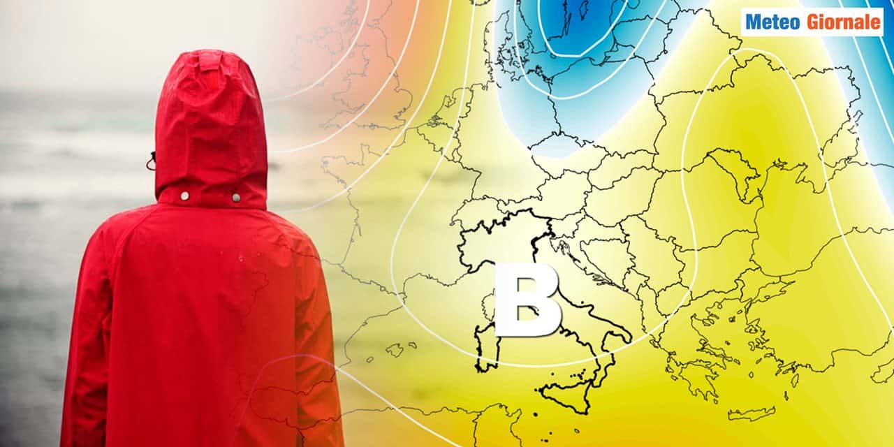 Meteo: maltempo anche nel fine settimana, ecco le zone a rischio