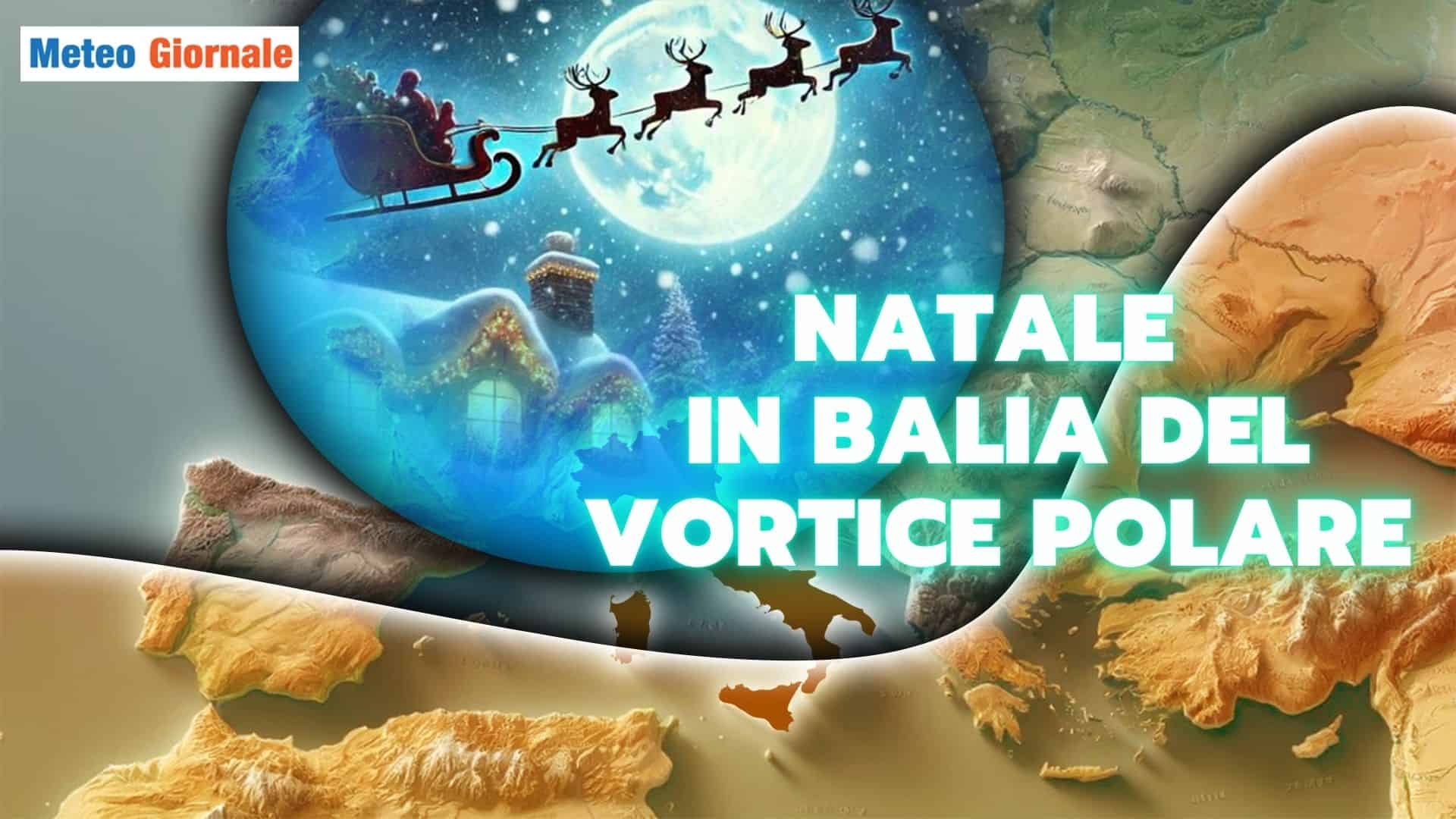 Il Vortice Polare accelera: le conseguenze sul Meteo di Natale