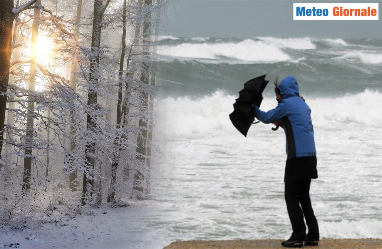 Previsioni meteo sino al fine settimana: peggioramento, nevicate anche bassa quota