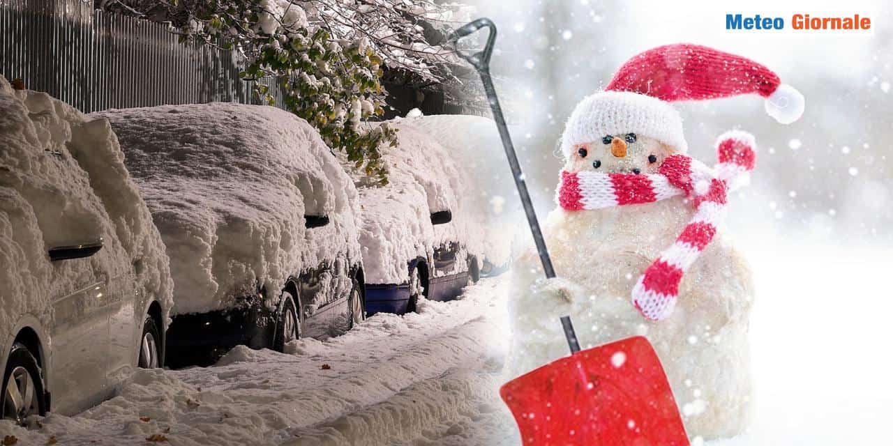 Meteo: l'attesa neve a bassa quota per Natale
