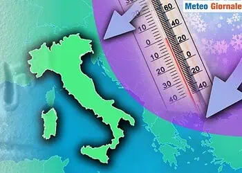 Freddo e neve verso parte dell'Italia attorno a Natale