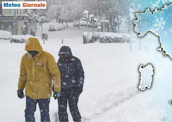 Ecco tanta neve dall'Immacolata