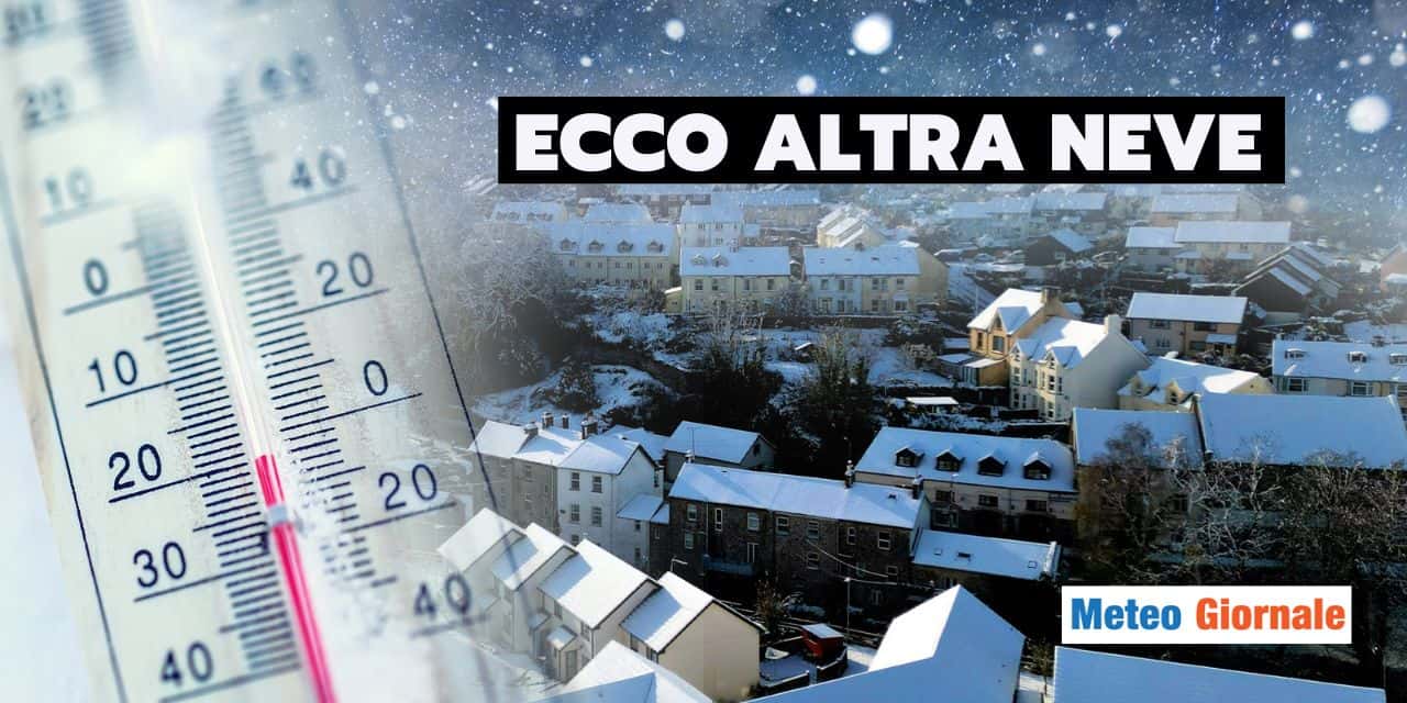 Meteo: quanta neve tra Venerdì 20 e Sabato 21 su queste regioni