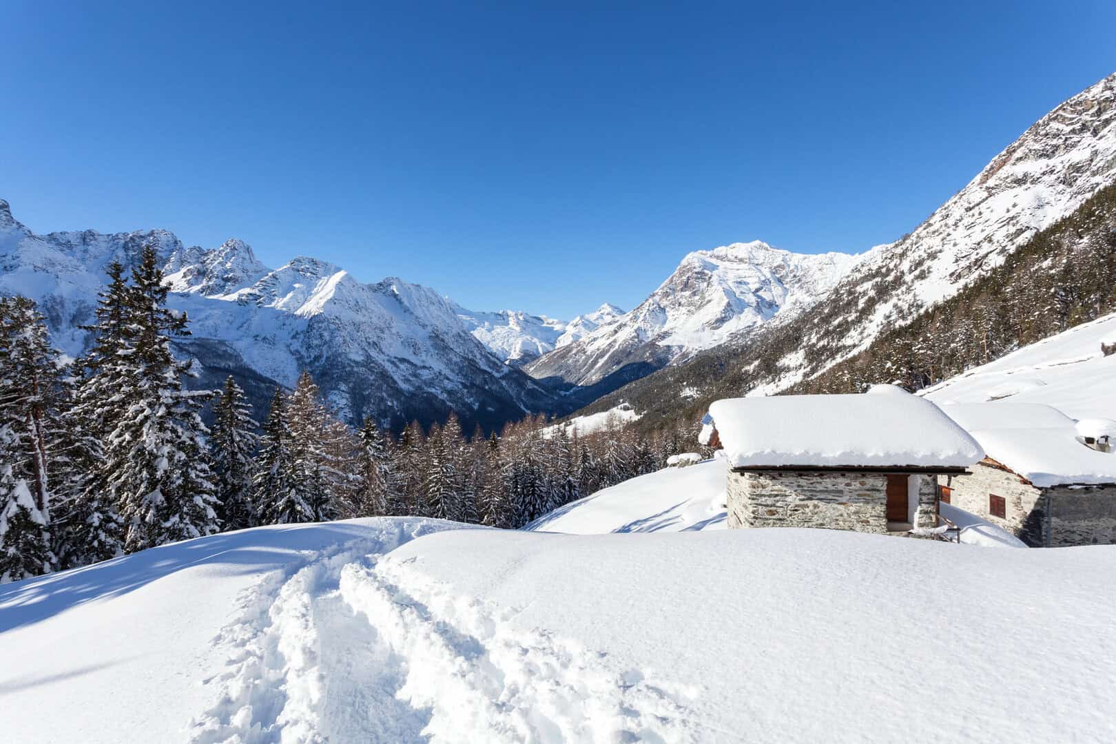 Turismo invernale a Valmalenco: sci, snowboard in impareggiabili scenari