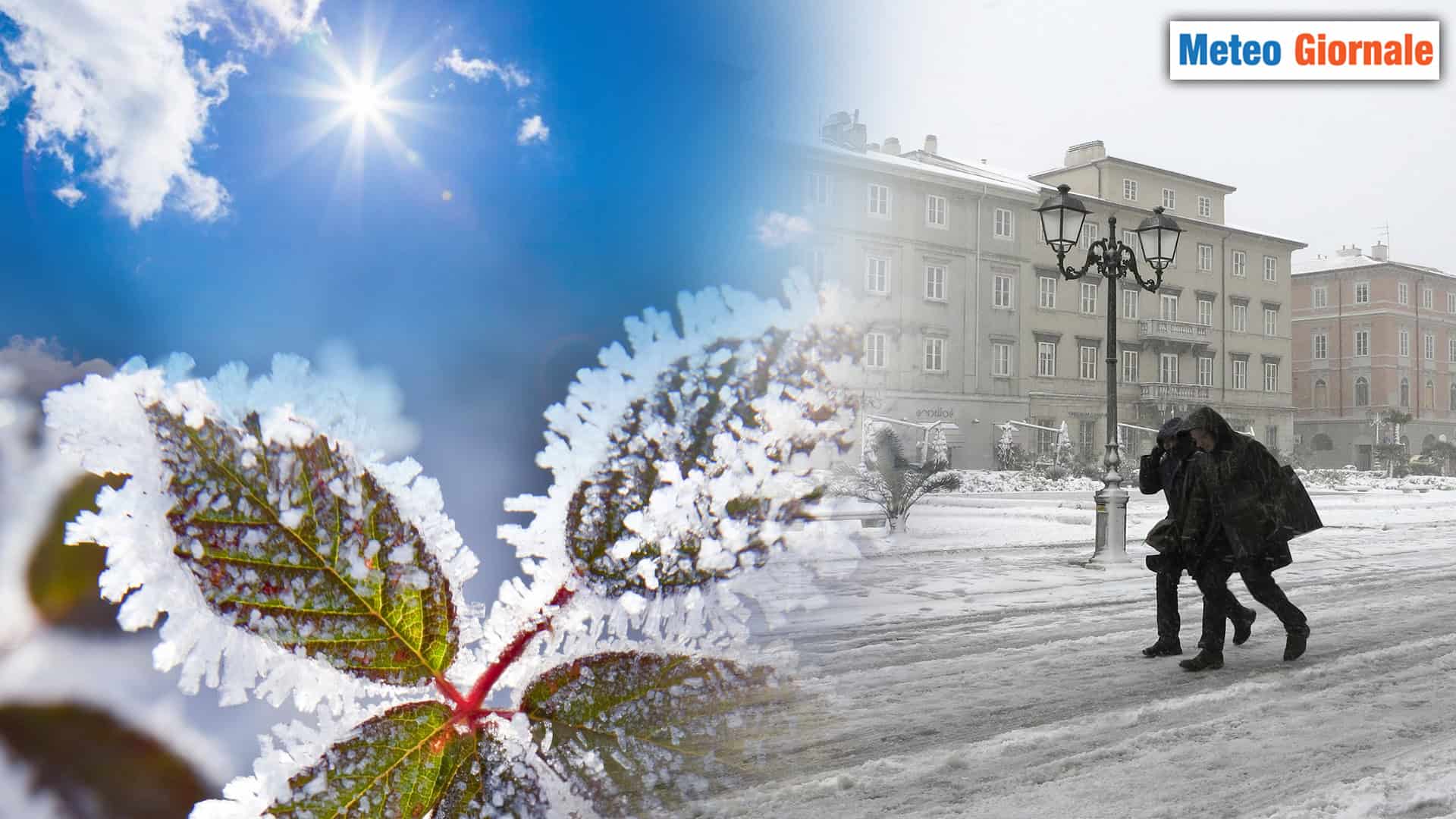 Meteo: Settimana Invernale tra Sole, Gelate e Neve in basso