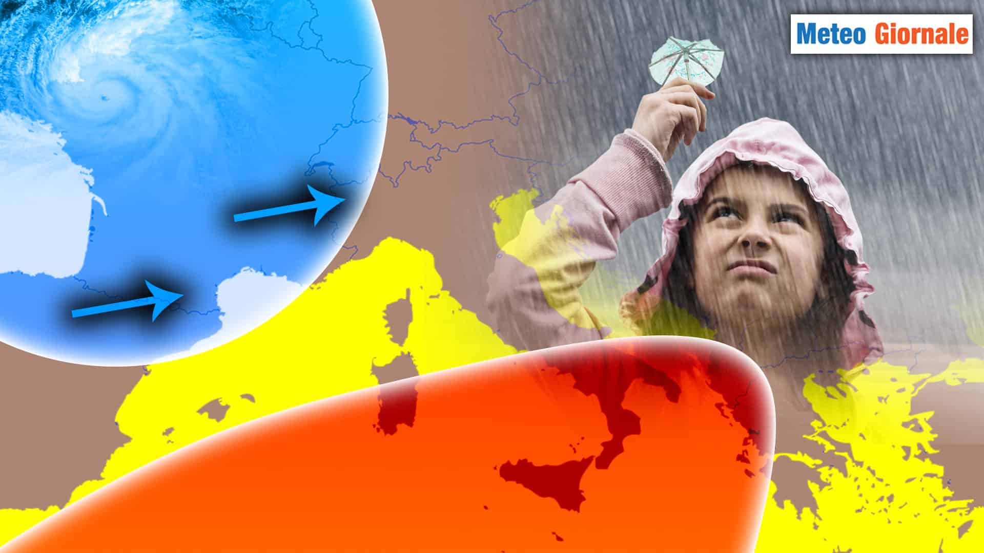 Meteo: Flusso atlantico protagonista, gli effetti in Italia