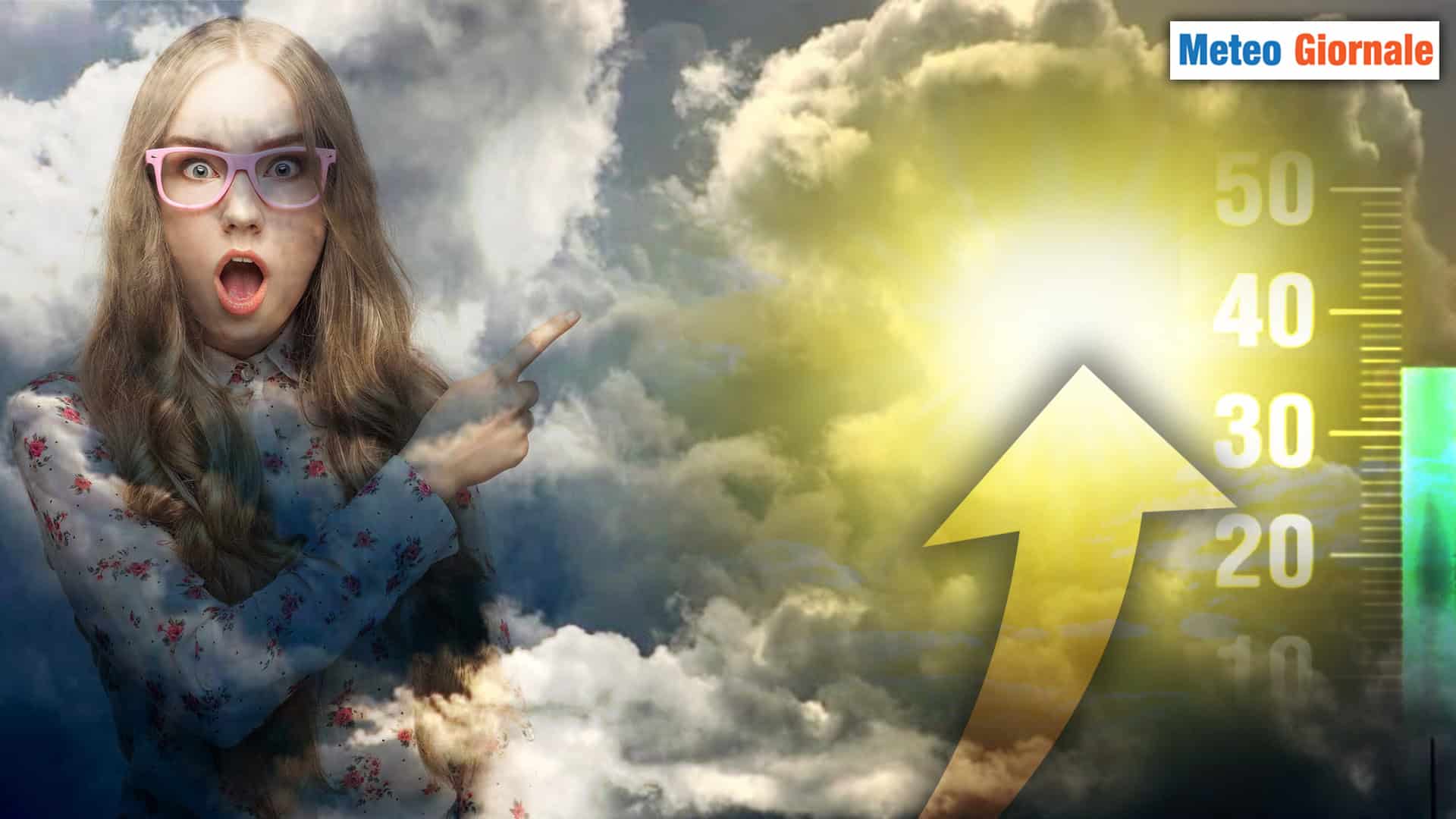 Meteo: Temperature ancora in aumento, Picchi fino a 24 Gradi
