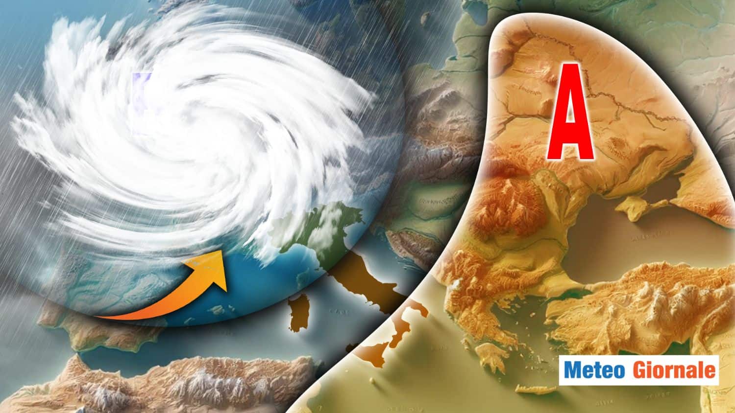 Meteo: temibile CICLONE in arrivo, ecco le Regioni a rischio