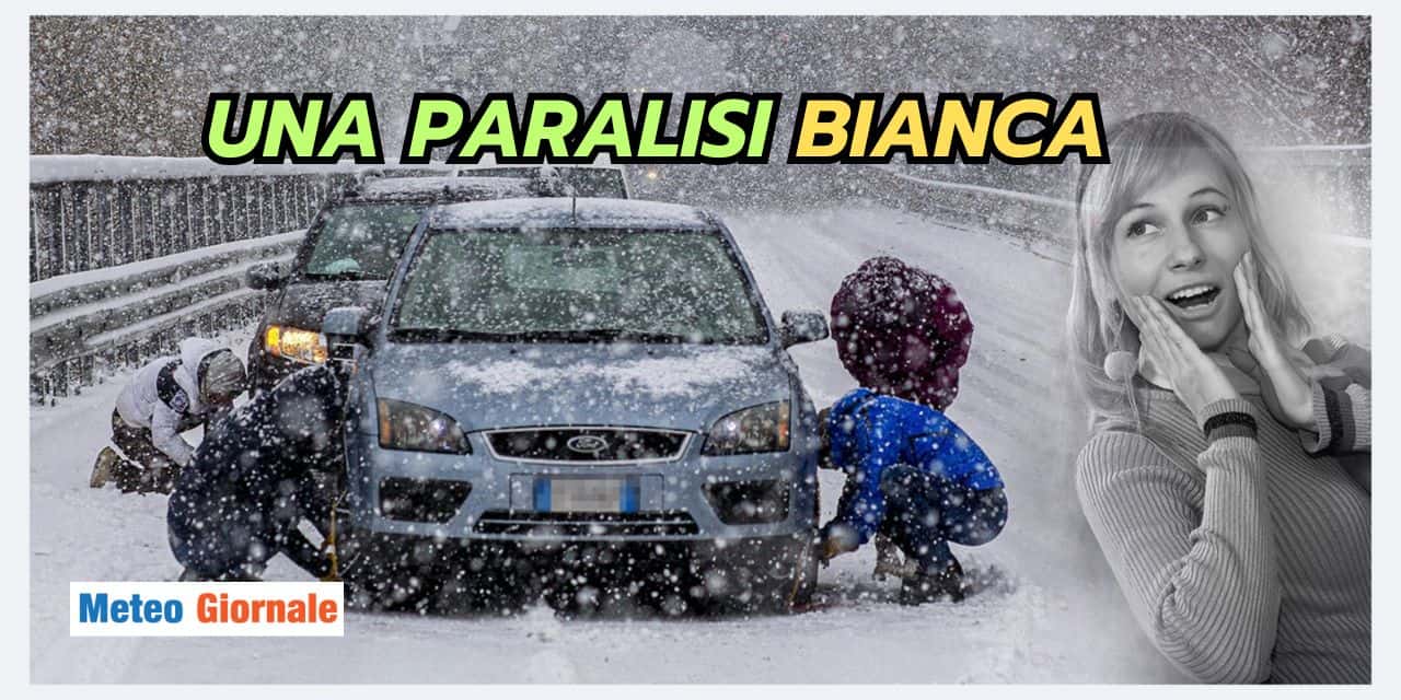 Valle Padana SOMMERSA DI NEVE, meteo estremo