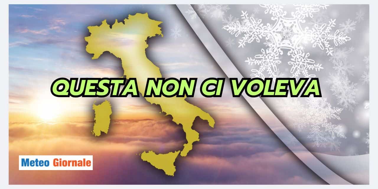 INASPETTATO ribaltone meteo, succederà qualcosa di anomalo