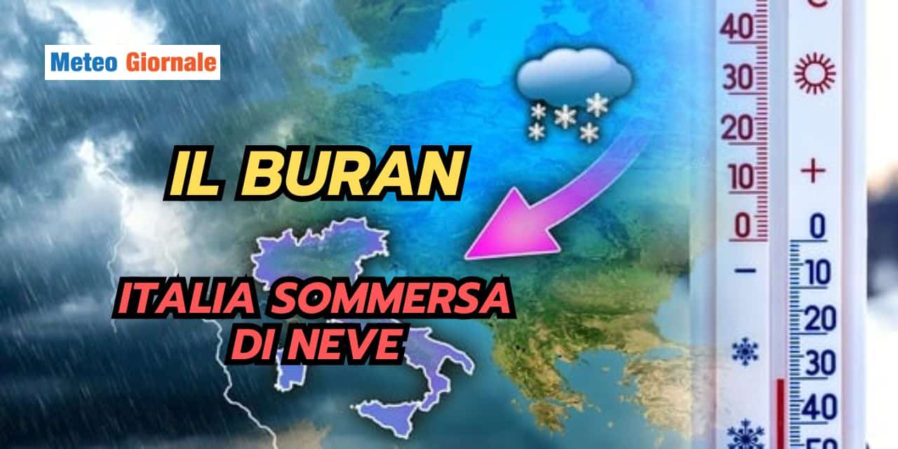 Il Buran: l'evento meteo più desiderato dagli invernofili
