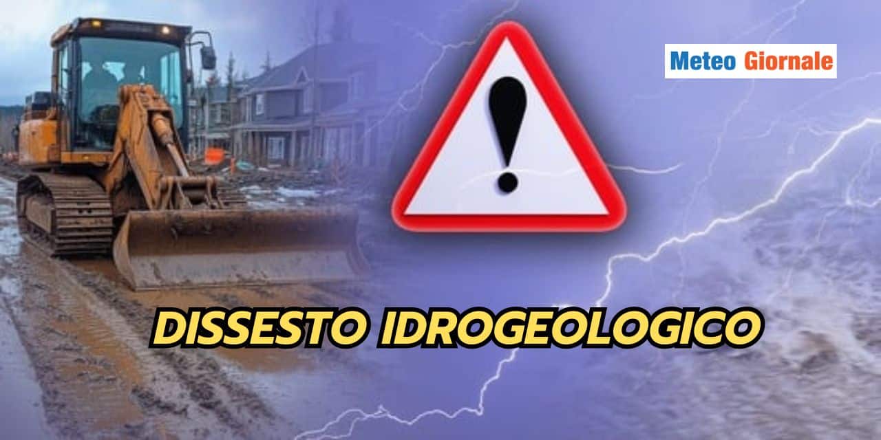 Rischio fenomeni meteo ALLUVIONALI in una Regione