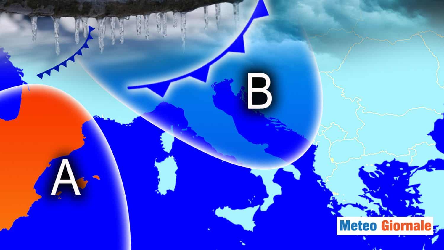 Meteo, Doppio colpo Invernale: l’Italia tremerà dopo il 6 Gennaio