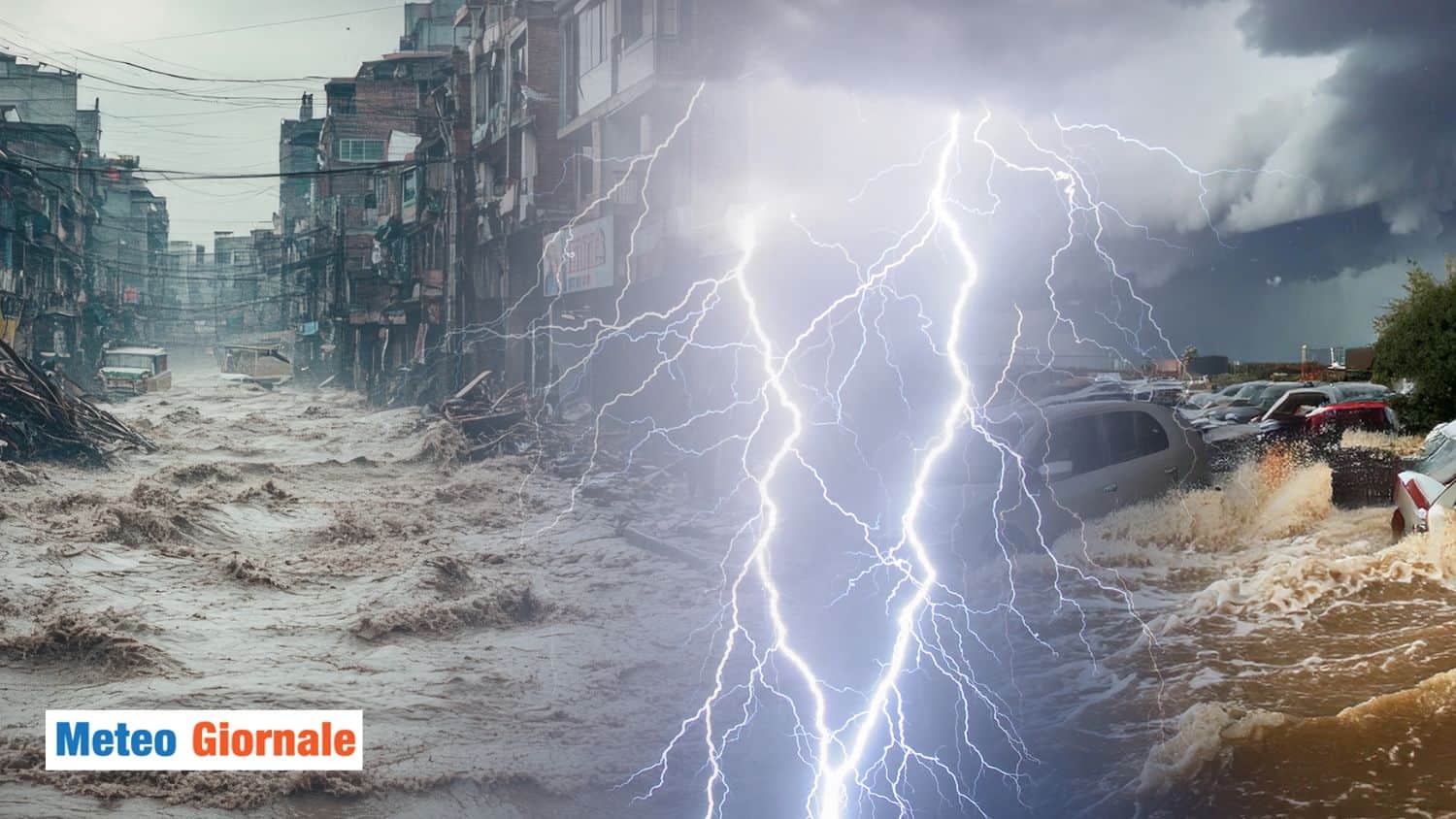 Meteo, nessuna SCARAMANZIA: VENERDÌ 17 porta Nubifragi e Alluvioni