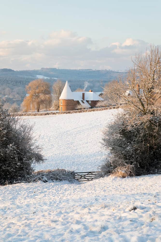Meteo Sussex: immagini spettacolari della contea coperta di neve